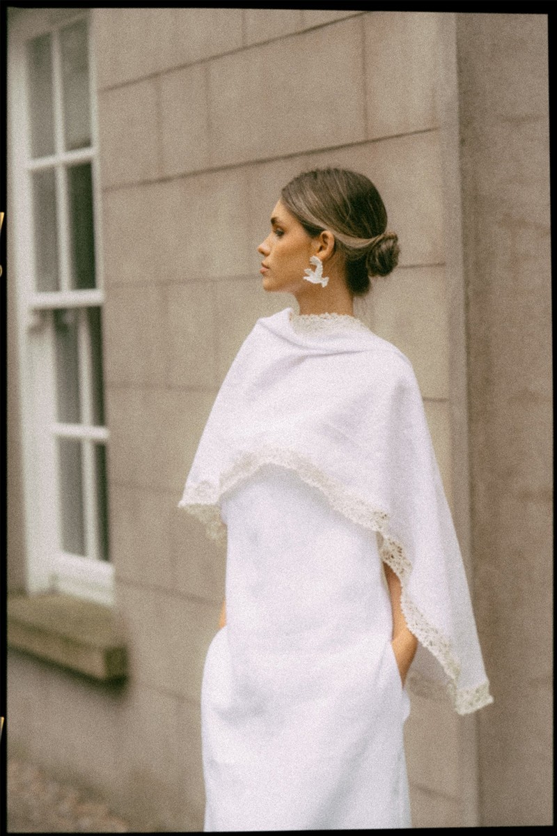 Crochet Veil/Shawl from Kindred Of Ireland