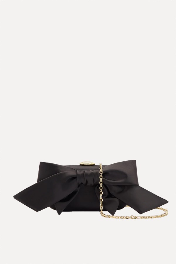 Satin Bow Monroe Clutch Bag from LULU GUINNESS