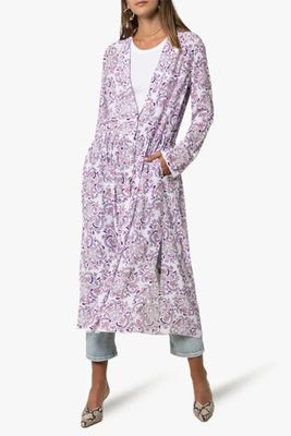 Floral Print Long Cardigan from See by Chloé