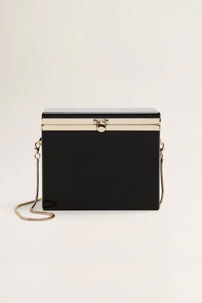 Methacrylate Coffer Bag from Mango