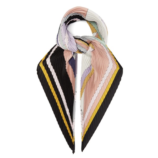 Jodhpur Printed Plissé Silk Scarf from Etro