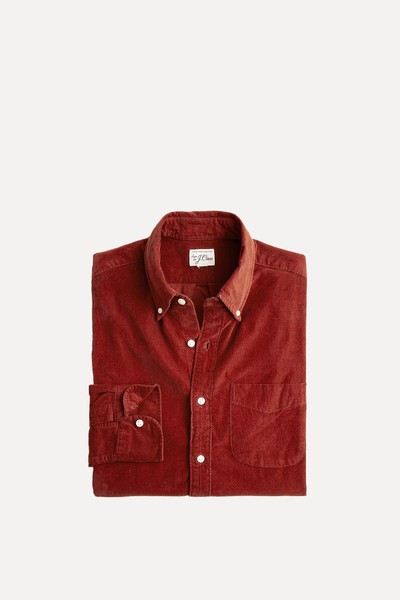 Fine-Wale Corduroy Shirt from J.Crew