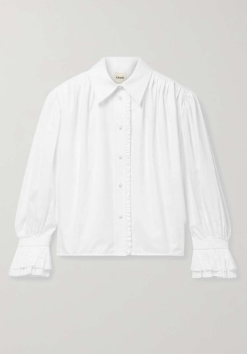 Vanina Poplin Shirt from Khaite