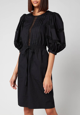 Cotton Poplin Puff Sleeve Dress from See By Chloé