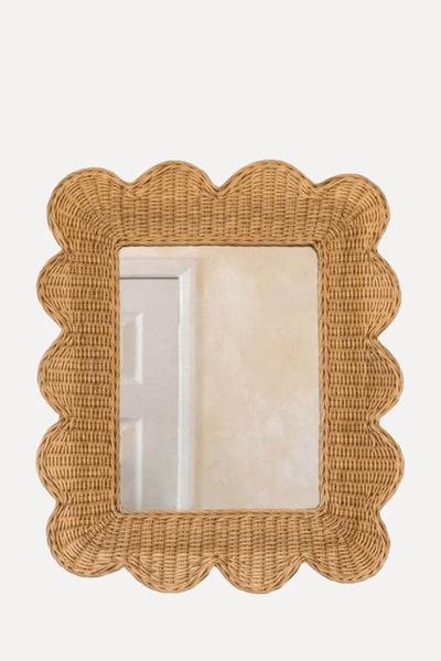 Mimi Scalloped Mirror from Hastshilp