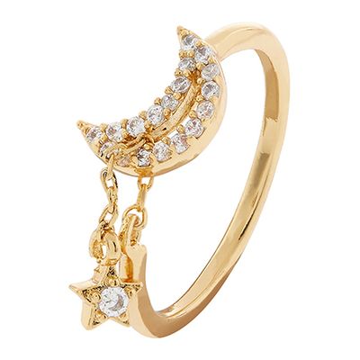 Celestial Chain Ring from Accessorize
