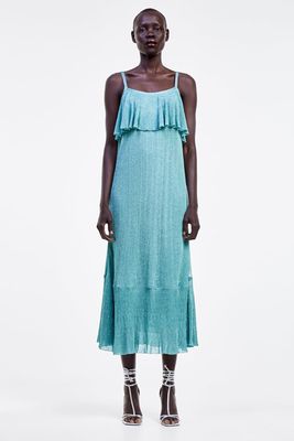 Ruffled Thread Dress from Zara