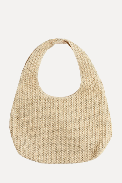 Straw Shoulder Bag from H&M