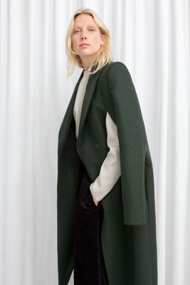 Wool Blend Cape Coat from & Other Stories