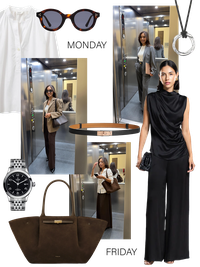 A Week Of Corporate Office Outfit Inspo