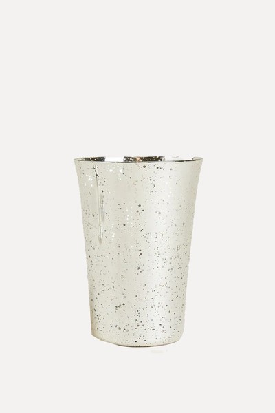 Christmas Mercurised Glass Tumbler from Zara Home