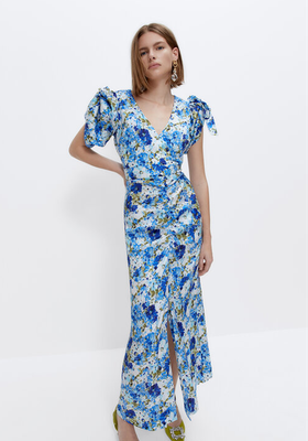 Floral Print Dress from Uterque