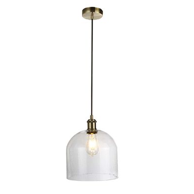 Mottled Glass Ceiling Pendant from Gray & Willow