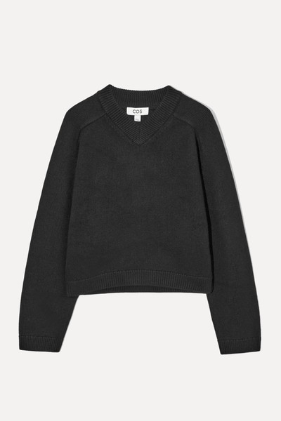 V-Neck Merino Wool Jumper from COS