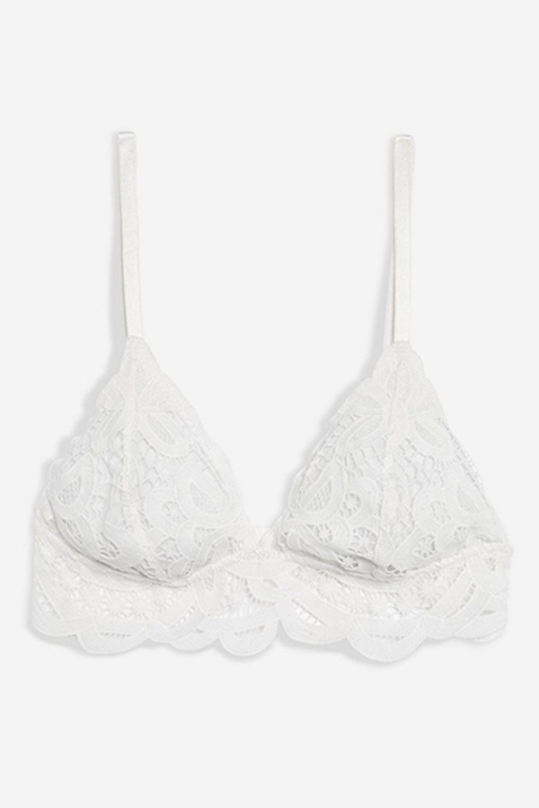 Crochet Lace Bralet from Topshop