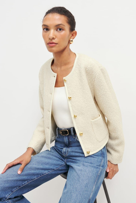 Dale Cropped Jacket from Reformation