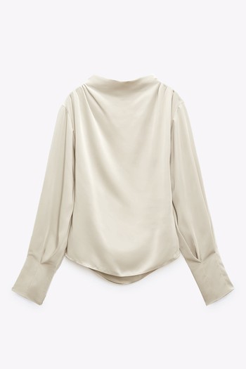 Satin Blouse from Zara