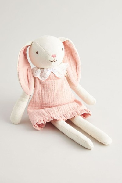 Fabric Bunny in Dress Toy