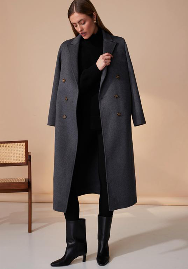 Antonia Double Buttoned Coat