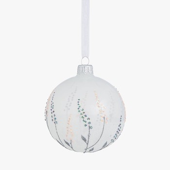 Renaissance Dot Floral Bauble