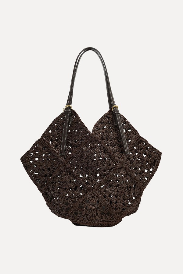 Braided Tote Bag from Zara