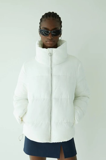 Padded High Neck Jacket from Stradivarius