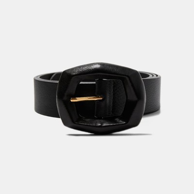 Belt With Geometric Buckle from Zara