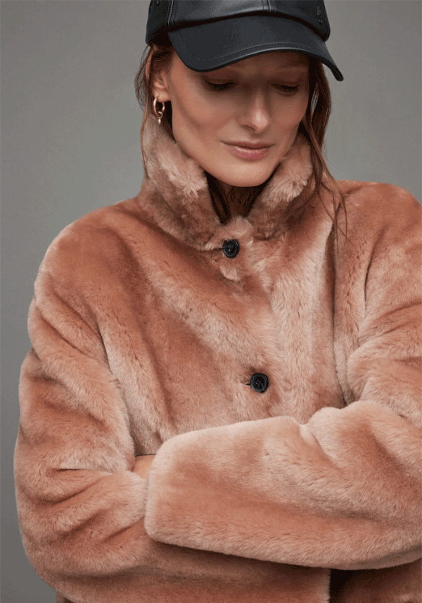 Serra Reversible Shearling Coat