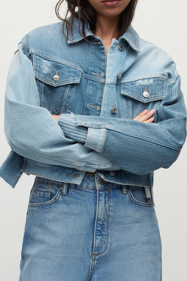 Beth Patch Denim Jacket from All Saints