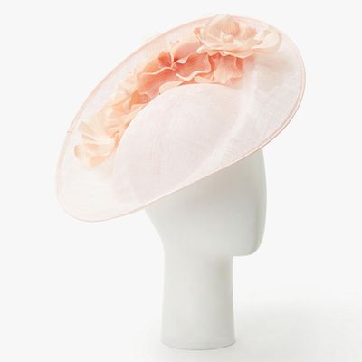 Zita Flower Detail Side Up Disc Occasion Hat from John Lewis & Partners