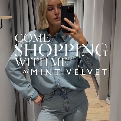 Next up in our Come Shopping With Me series, @pollyvsayer headed to @mintvelvet to try on some bits 