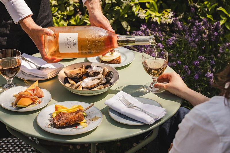 Rosé On The Roof At Ham Yard × Château La Coste