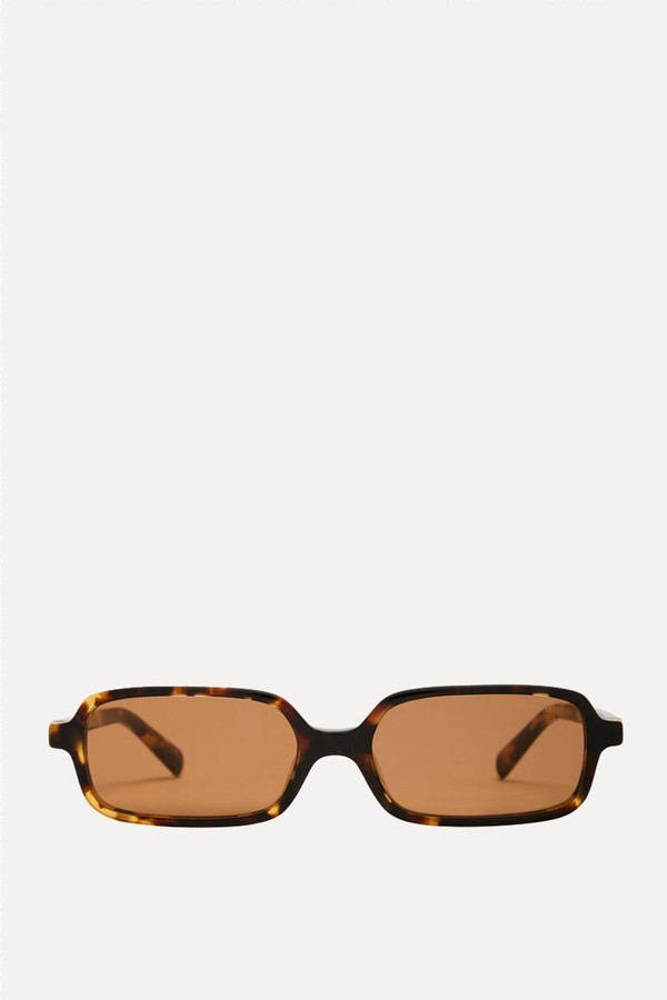 Regard Rectangle-Frame Sunglasses from MIU MIU