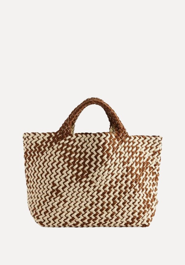 St Barths Medium Woven Tote Bag