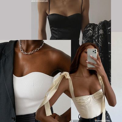 16 Bustier Tops To Buy Now