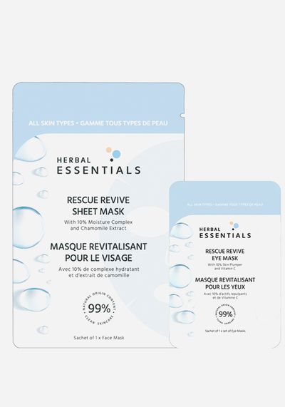 Rescue Revive Sheet Eye Mask Duo