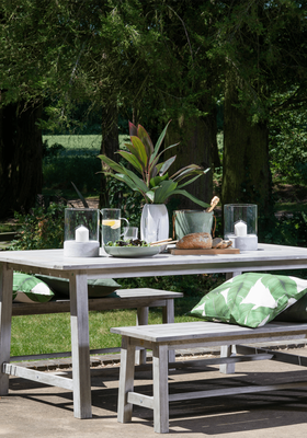 Repton Picnic Style Wooden Table & Bench Set from Gardenesque