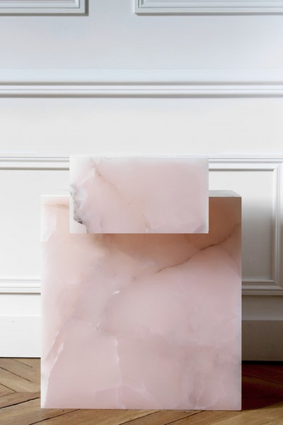 Gaia Pink Onyx Table