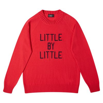 Bespoke Embroidered Little By Little Jumper