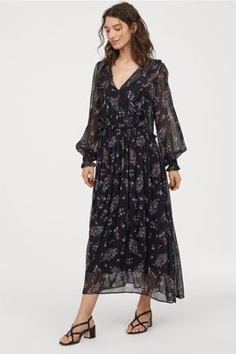 Patterned Flounced Dress from H&M
