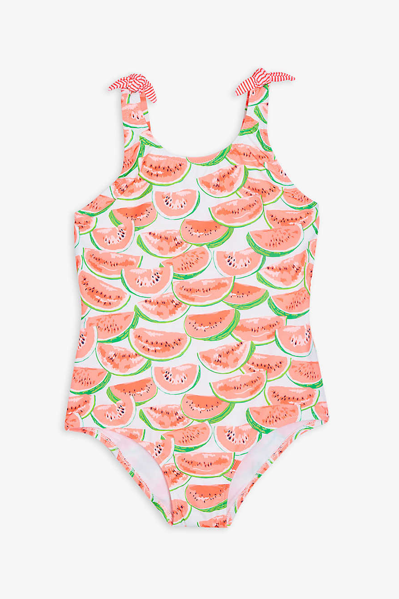 Watermelon-Print Swimsuit from Sunuva