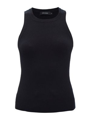 Addison Ribbed Cashmere Tank Top from Lisa Yang