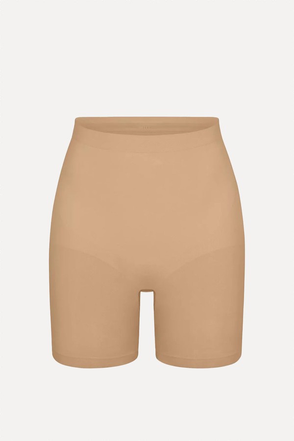 Sculpt Fitted Stretch-Woven Shorts from Skims