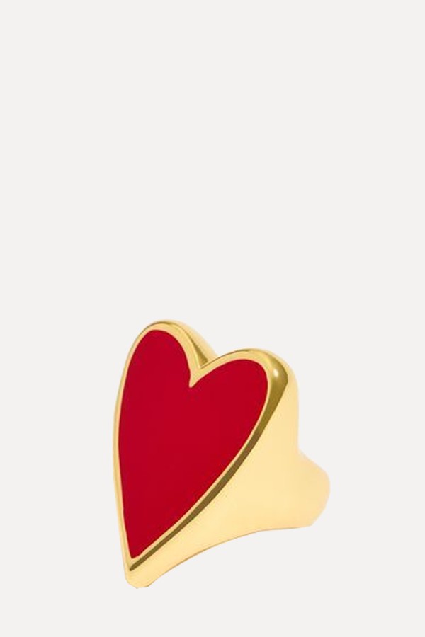 Red Heart Ring from Bimba Y Lola