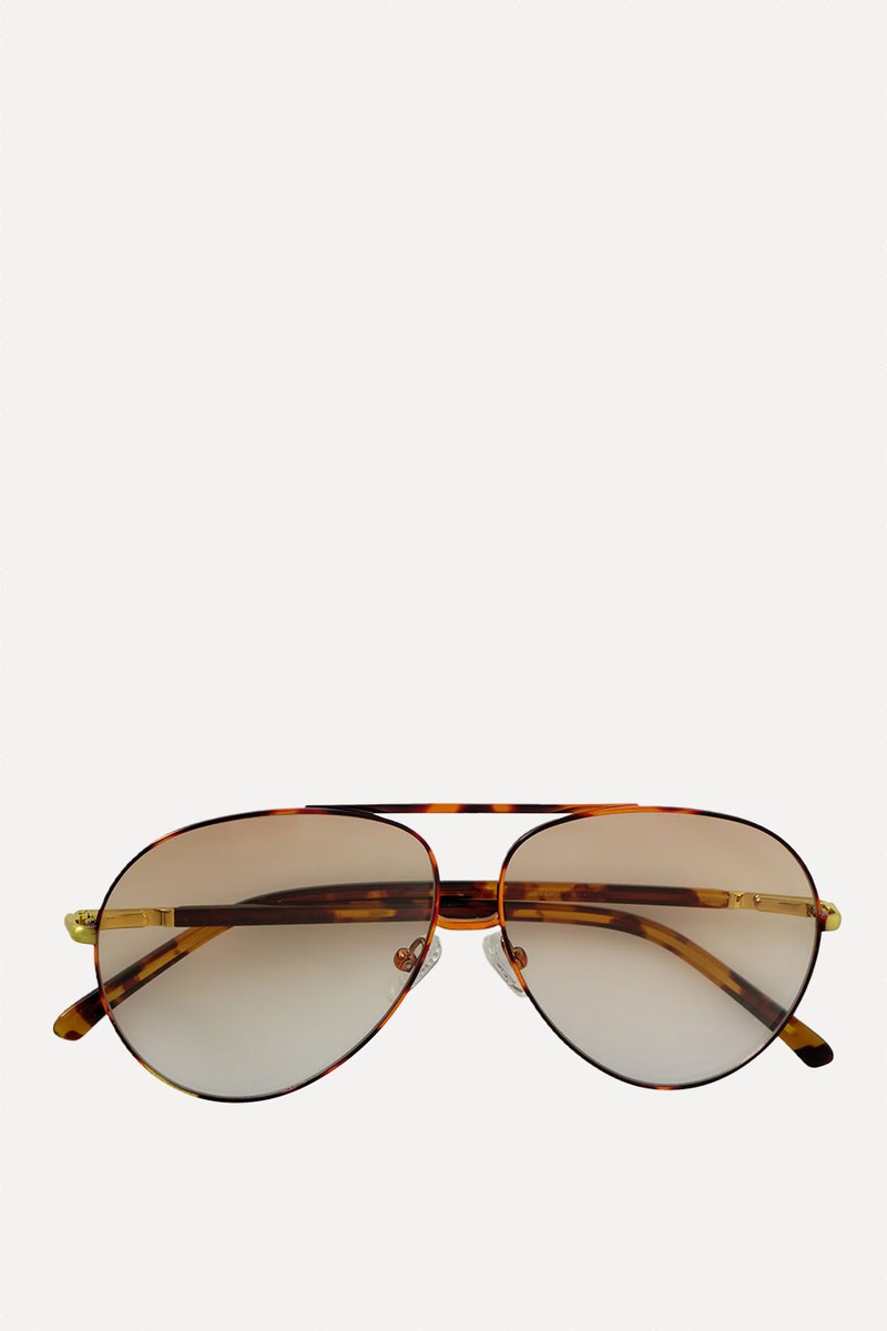 Wire-Frame Aviator Sunglasses from COS