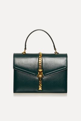 Sylvie 1969 Leather Satchel from Gucci