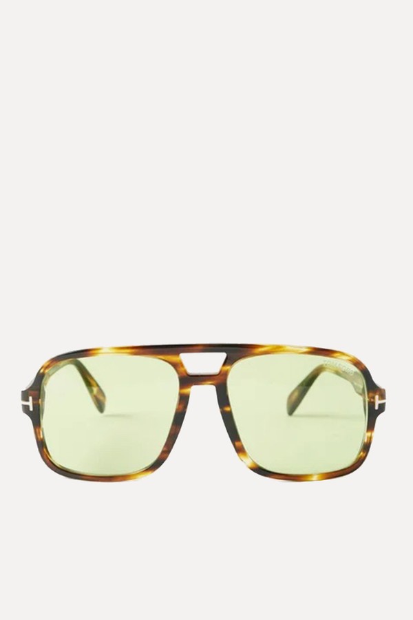 Falconer Aviator Acetate Sunglasses from Tom Ford