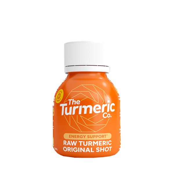 Raw Turmeric Original Shot Box from The Tumeric Co.