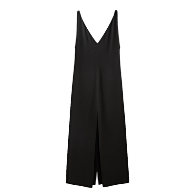 Long V-Neck Dress, £129 | Massimo Dutti