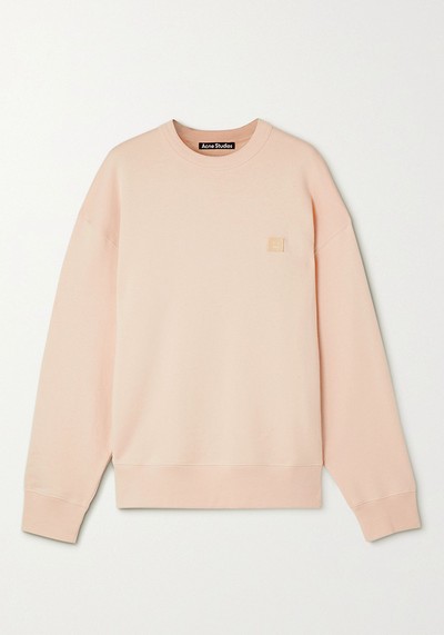 Appliquéd Jersey Sweatshirt from Acne Studios